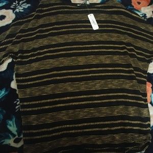 Black and gold/Brown women's top size medium